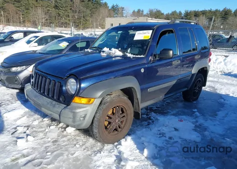 2006 Jeep Liberty Sport from USA, damaged, VIN 1J4GL48K96W130359